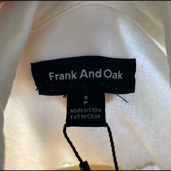 Frank & Oak - The Midi Linen Commuter Dress - NWT - Picture 12 of 16